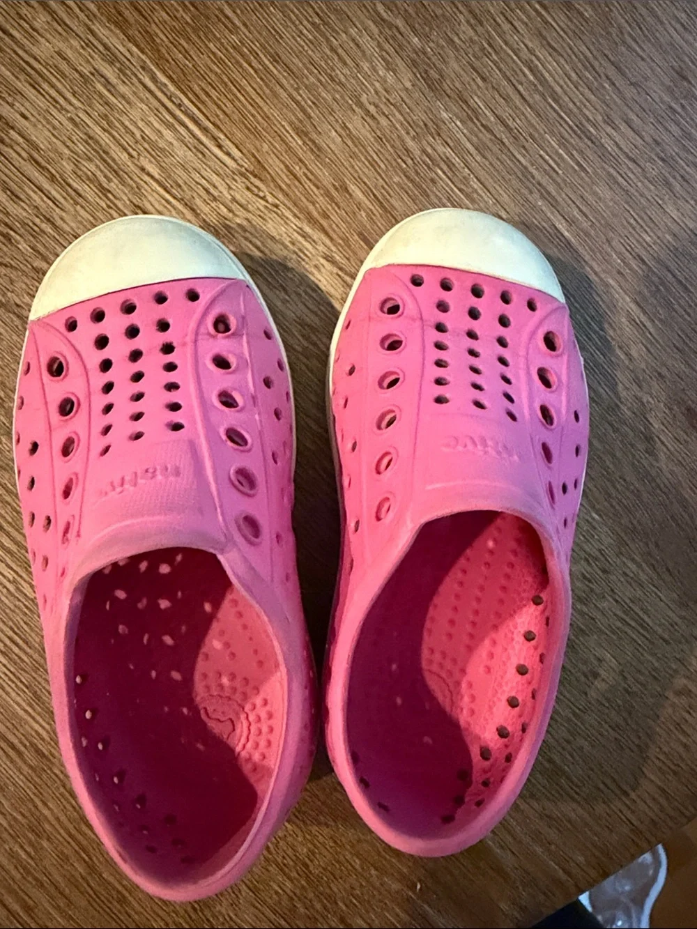 Native Kids Bubblegum Pink Slip-On Water Shoes